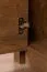 Drehtürenschrank / Kleiderschrank Selun 06, Farbe: Eiche Dunkelbraun - Abmessungen: 196 x 50 x 43 cm (H x B x T)