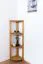 Regal / Eckregal Kiefer massiv Vollholz Erlefarben Junco 61 - Abmessungen: 125 x 40 x 30 cm (H x B x T)