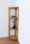 Regal / Eckregal Kiefer massiv Vollholz Erlefarben Junco 61 - Abmessungen: 125 x 40 x 30 cm (H x B x T)