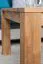 Couchtisch Wooden Nature 419 Eiche massiv - 45 x 120 x 80 cm (H x B x T)