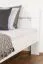 Doppelbett "Easy Premium Line" K6, 200 x 200 cm Buche Vollholz massiv weiß lackiert