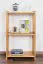 Regal Kiefer massiv Vollholz Erlefarben Junco 57D - 86 x 50 x 30 cm (H x B x T)