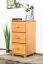 Kommode Kiefer massiv Vollholz Erlefarben Junco 150 – 78 x 40 x 42 cm (H x B x T)