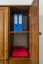 Kleiderschrank Kiefer Vollholz massiv Eichefarben 009 - Abmessung 190 x 80 x 60 cm (H x B x T)