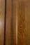 Kleiderschrank Kiefer Vollholz massiv Eichefarben 009 - Abmessung 190 x 80 x 60 cm (H x B x T)
