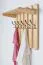Garderobe Kiefer massiv Vollholz natur Junco 355 – Abmessung 60 x 70 x 29 cm (H x B x T)