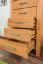 Regal Wooden Nature 128 Kernbuche massiv - 160 x 60 x 40 cm (H x B x T)