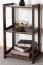 Regal Kiefer massiv Vollholz Walnussfarben Junco 57D - 86 x 50 x 30 cm (H x B x T)