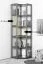 Regal / Eckregal Kiefer massiv Vollholz Eichefarben Rustikal Junco 58 - Abmessungen: 200 x 71 x 54 cm (H x B x T)