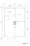 Holz-Gartenhaus 6,95 x 4,9 Meter (inkl. Dach) | 6 Fenster | 70 mm Blockbohlen |natur unbehandelt | Satteldach | inkl. Fußboden | aus nordischer Fichte Abbildung