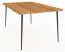 Esstisch Rolleston 06 Kernbuche massiv geölt - Abmessungen: 160 x 90 cm (B x T)