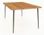 Esstisch Rolleston 06 Kernbuche massiv geölt - Abmessungen: 160 x 90 cm (B x T)