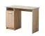 Einfacher Schreibtisch mit einer Tür Rovat 01, Farbe: Eiche Sonoma, drei Fächer, gut kombinierbar, ABS-Kanten, Maße: 74,5 x 100 x 50 cm, für Büro