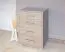 Kommode Garut 09 Farbe: Sonoma Eiche - Abmessungen: 66 x 50 x 50 cm (H x B x T)