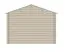 Gartenhaus Wiesentraum 02, 34 mm Blockbohlenhaus, Naturbelassen, Grundfläche 12 m², mit 1 Doppeltür und 1 Einzelfenster, Satteldach