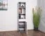 Jugendzimmer - Regal Lede 08, Farbe: Grau / Eiche / Weiß - Abmessungen: 190 x 45 x 40 cm (H x B x T)