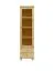 Vitrine Kiefer massiv Vollholz weiß lackiert B013 - Abmessung 190 x 40 x 42 cm (H x B x T)