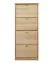 Schuhschrank Kiefer Vollholz massiv natur Junco 211 - Abmessung: 150 x 58 x 30 cm (H x B x T) 