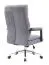 Komfort Bürostuhl Kilindi 02, Farbe: Grau, drehbare Sitzfläche, höhenverstellbar, ergonomisch geformte Rückenlehne, Maße: 108-116 x 49 x 71 cm