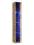 Wohnwand im schlichten Design Balestrand 244, Farbe: Eiche Wotan - Abmessungen: 180 x 330 x 40 cm (H x B x T), mit 15 Fächern