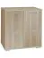 Kommode Tandil 03, Farbe: Eiche Sonoma - 87 x 80 x 41 cm (H x B x T)