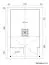 Holz-Gartenhaus 4,8 x 3,36 Meter (inkl. Dach) | 2 Fenster | 40 mm Blockbohlen |natur unbehandelt | Satteldach | inkl. Fußboden | aus nordischer Fichte Abbildung