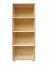 Bücherregal - 60 cm breit, Kiefer Holz-Massiv, Farbe: Natur Abbildung