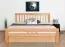 Doppelbett "Easy Premium Line" K8/1 inkl. 1 Abdeckblende, 180 x 200 cm Buche Vollholz massiv Natur