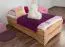 Einzelbett / Stapelbett Wooden Nature 423 , Kernbuche massiv Natur geölt - 90 x 200 cm (B x L)