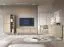 Kommode Crewe 08, Farbe: Beige / Eiche - Abmessungen: 80 x 106 x 38 cm (H x B x T)