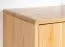 Kommode Eiche massiv natur Aurornis 39 - Abmessungen: 64 x 142 x 40 cm (H x B x T)