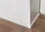 Schuhschrank Lotofaga 02, Farbe: Weiß / Walnuss - 102 x 86 x 38 cm (H x B x T)