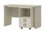 Kinderzimmer - Schreibtisch Benjamin 29, Farbe: Esche / Creme - Abmessungen: 76 x 125 x 60 cm (H x B x T)