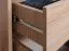 Kinderzimmer - Regal Fabian 06, Farbe: Eiche Hellbraun / Weiß / Blau - 190 x 40 x 40 cm (H x B x T)