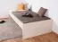 Kinderbett / Jugendbett Matthias 01, Farbe: Creme - Liegefläche: 90 x 200 cm (B x L)
