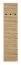Garderobe Pandrup 07, Farbe: Eiche - Abmessungen: 145 x 35 x 2 cm (H x B x T)