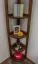 Regal / Eckregal Kiefer massiv Vollholz Eichefarben 005 - Abmessung 150 x 30 x 30 cm (H x B x T)