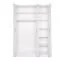 Drehtürenschrank / Kleiderschrank Muros 04, Farbe: Weiß - 222 x 150 x 52 cm (H x B x T)