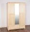 Kiefer Kleiderschrank Breite 120 cm