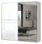 Schwebetürenschrank / Kleiderschrank Siumu 08, Farbe: Weiß / Weiß Hochglanz - 224 x 230 x 61 cm (H x B x T)