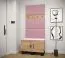 Elegantes Wandpaneel Farbe: Rosa - Abmessungen: 42 x 42 x 4 cm (H x B x T)