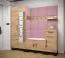Elegantes Wandpaneel Farbe: Rosa - Abmessungen: 42 x 42 x 4 cm (H x B x T)