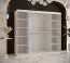 Kleiderschrank mit stylischen Design Balmenhorn 65, Farbe: Weiß matt - Abmessungen: 200 x 200 x 62 cm (H x B x T), mit genügend Stauraum