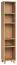 Regal Averias 22, Farbe: Eiche - Abmessungen: 195 x 39 x 38 cm (H x B x T)
