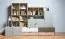 Jugendzimmer - Kommode Skalle 08, Farbe: Grau - Abmessungen: 47 x 94 x 49 cm (H x B x T)