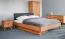 Einzelbett / Gästebett Timaru 03 Kernbuche massiv geölt - Liegefläche: 140 x 200 cm (B x L)