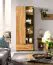 Couchtisch Serrator 16, Farbe: Eiche natur geölt / Dunkelbraun - 125 x 70 x 45 cm (B x T x H)