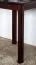 Tisch Kiefer massiv Vollholz Walnussfarben Junco 233A (eckig) - 60 x 60 cm (B x T)