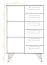Kommode Masterton 14 Wildeiche massiv geölt - Abmessungen: 140 x 91 x 45 cm (H x B x T)