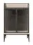 Wohnzimmer - Set B Manono | 4-teilig | Farbe: Creme | LED-Beleuchtung | Soft Close System | Metallbeine